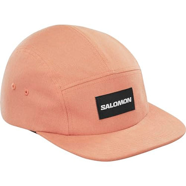 Salomon Five Panel Unisex Kappe Trail Running Wandern MTB Lauf, Lässiger Style, Vielseitiger Einsatz, Komfort den ganzen Tag lang, Schwarz, Einheitsgröße im Sale